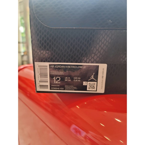 jordan 11 low blue snake size 12 - Picture 2 of 10